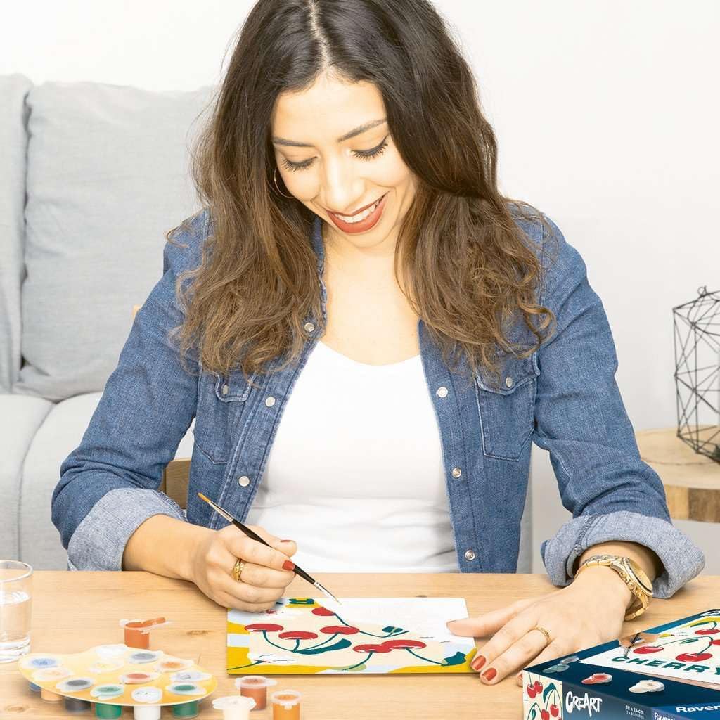Ravensburger - CreArt Schilderen op Nummer - Kers