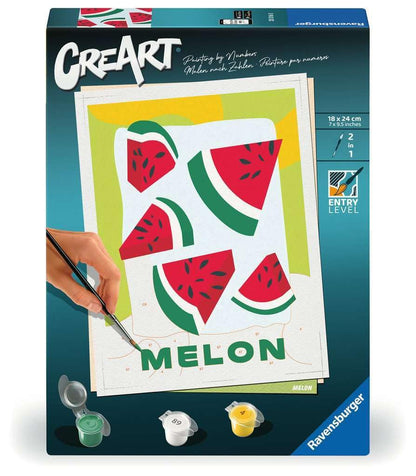 Ravensburger - CreArt Schilderen op Nummer - Meloen
