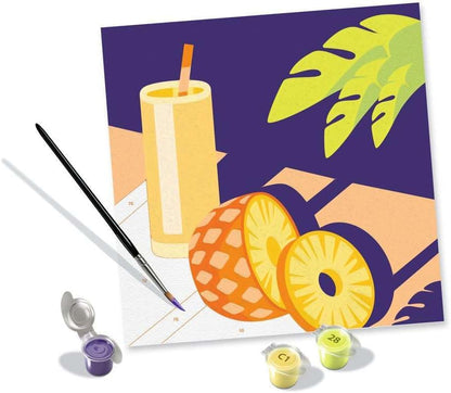 Ravensburger - Ravensburger CreArt Schilderen op Nummer - Ananas
