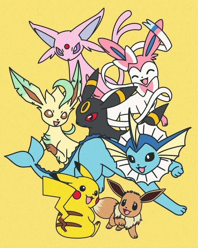 Ravensburger - Ravensburger CreArt Schilderen op Nummer - Pokemon