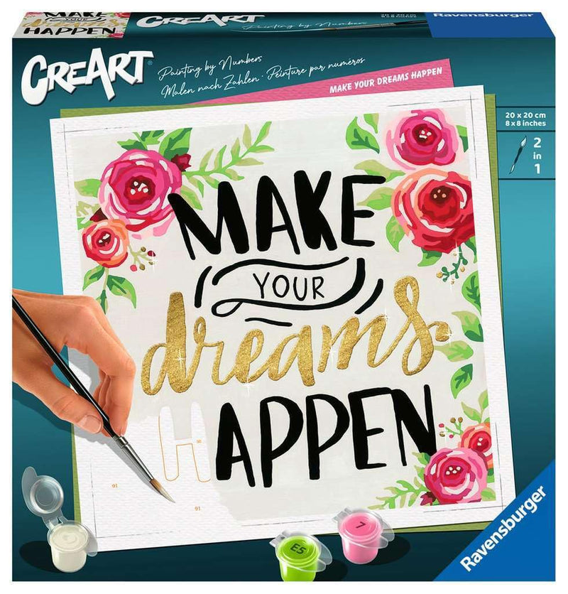 Ravensburger CreArt - schilderij op nummer 29028 — Maak je dromen waar — vanaf 12 jaar