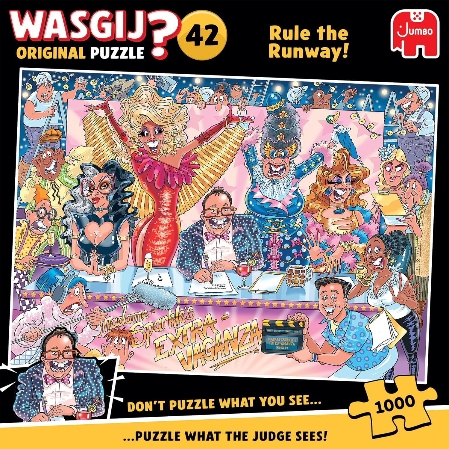 Wasgij Original 42 - Rule The Runway (1000 Stukjes)