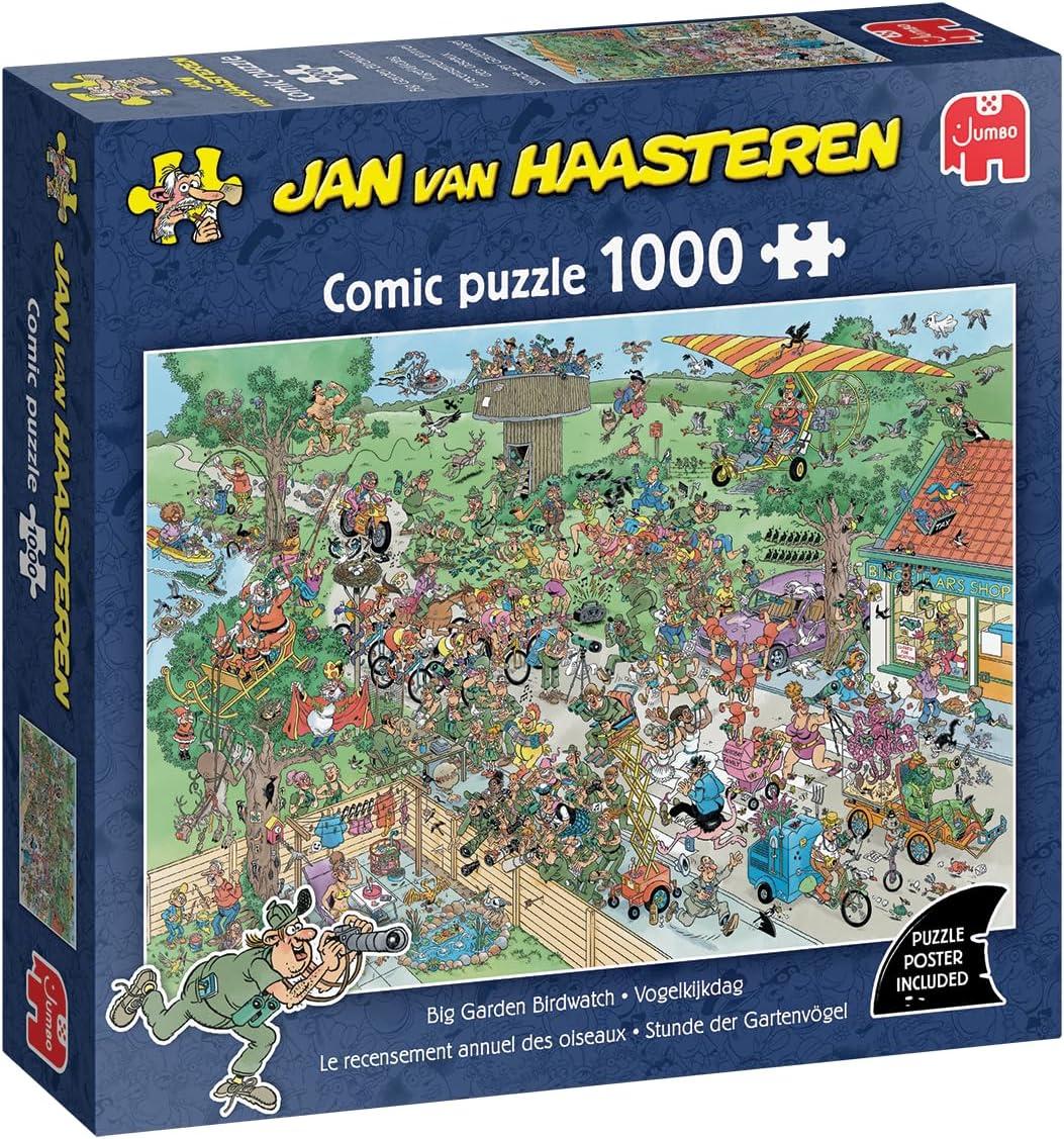 Jan Van Haasteren - Big Garden Birdwatch (1000 Pieces) (1110100623)