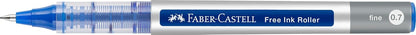 Uni-Ball 148197 - Rollerball pen uni-ball Eye UB-157, fijn, 0,4 mm, blauw, 5 stuks