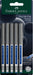 Uni-Ball 148197 - Rollerball pen uni-ball Eye UB-157, fijn, 0,4 mm, blauw, 5 stuks