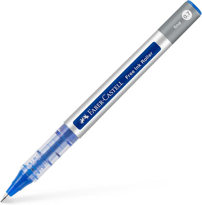 Uni-Ball 148197 - Rollerball pen uni-ball Eye UB-157, fijn, 0,4 mm, blauw, 5 stuks