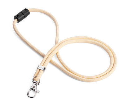Durable Schlüsselband aus recyceltem rPET mit Karabiner, Bandlänge 46 cm, 10 Stück, schwarz, 824101
