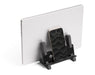 Durable Vertical Laptop Stand EFFECT, Made from 60 percent Recycled PET Felt, Stylish Laptop Holder with Phone and Tablet Tray, Anthracite Grey