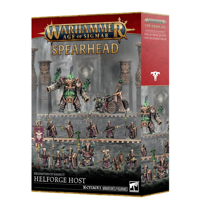 Games Workshop - Warhammer - Age of Sigmar - Spearhead: Helsmiths of Hashut: Helforge Host