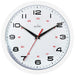 Acctim Aylesbury Kitchen Wall Clock Quartz 12/24 Hour Dial White 25cm