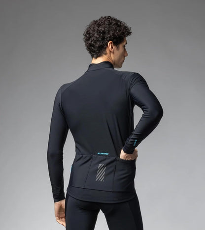 ALE' Herren Klimatik K-idro Water Repellent Langärmeliges Jersey (1er Pack)