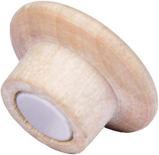 Legamaster 7-181725 Wooden Magnets Neodymium for Whiteboards and Glass Boards Beech 25 mm Pack of 5