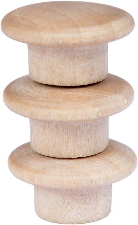 Legamaster 7-181725 Wooden Magnets Neodymium for Whiteboards and Glass Boards Beech 25 mm Pack of 5
