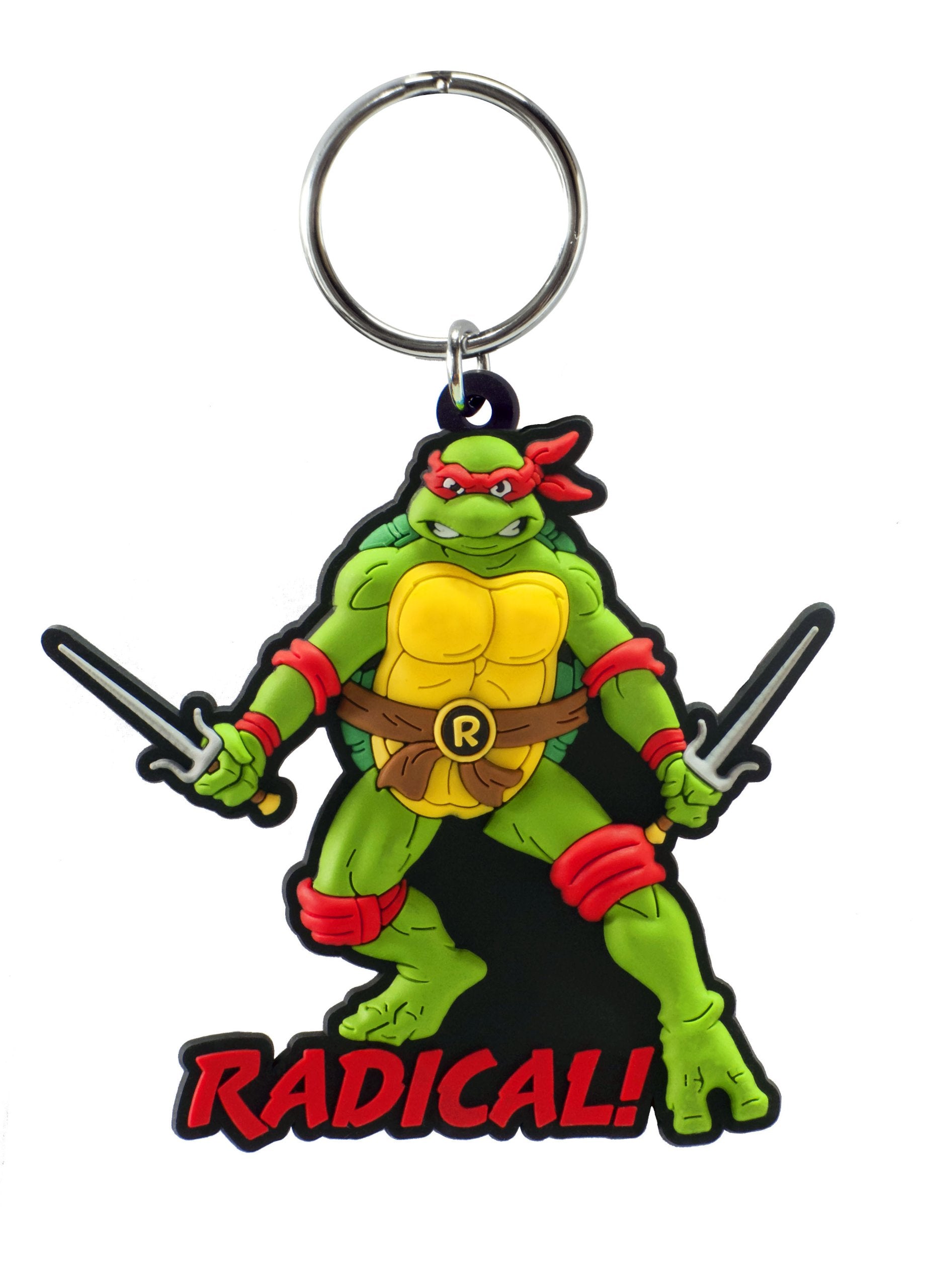 Teenage Mutant Ninja Turtles Soft Touch Pvc Bag Clip Raphael