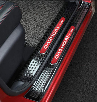 Pedali di benvenuto per Nissan Qashqai 2016-2019, confezione da 4