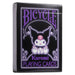 Bicycle Kuromi Sanrio Carte da gioco, nero, rosa e viola, 1 mazzo