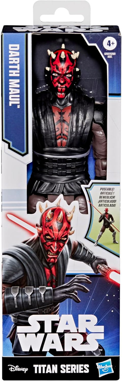 Star Wars Titan Series Darth Maul, 30-cm Action Figure & 2 Accessories, Toys for Boys & Girls Ages 4+