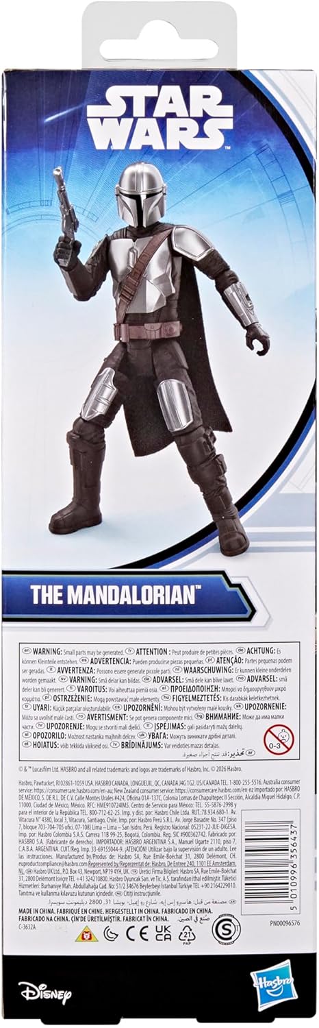 Star Wars Titan Series The Mandalorian, 30-cm Action Figure & Accessory, Toys for Boys & Girls Ages 4+