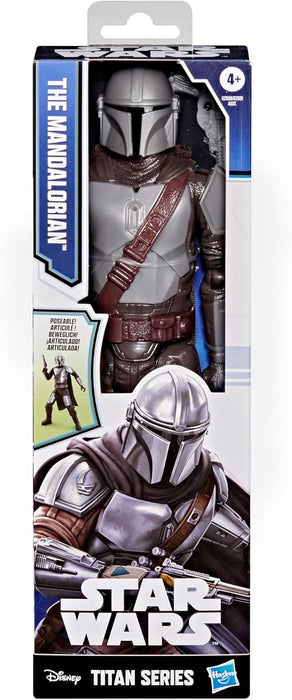 Star Wars Titan Series The Mandalorian, 30-cm Action Figure & Accessory, Toys for Boys & Girls Ages 4+