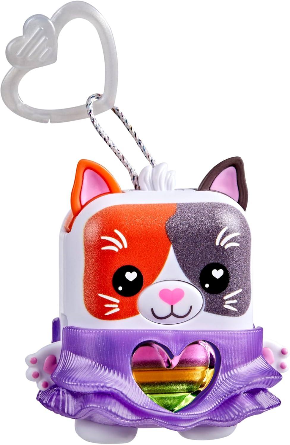 Hasbro Nano-Mals Purrnelope the Calico Kitty Electronic Fidget Pet, Tricolor