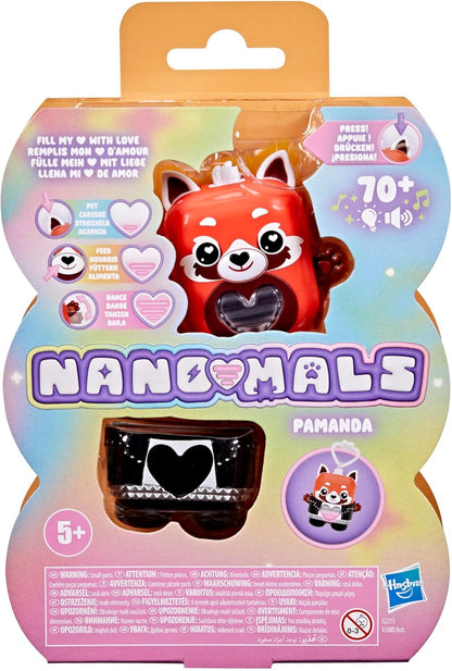 Hasbro Nano-Mals Pamanda the Red Panda Electronic Fidget Pet