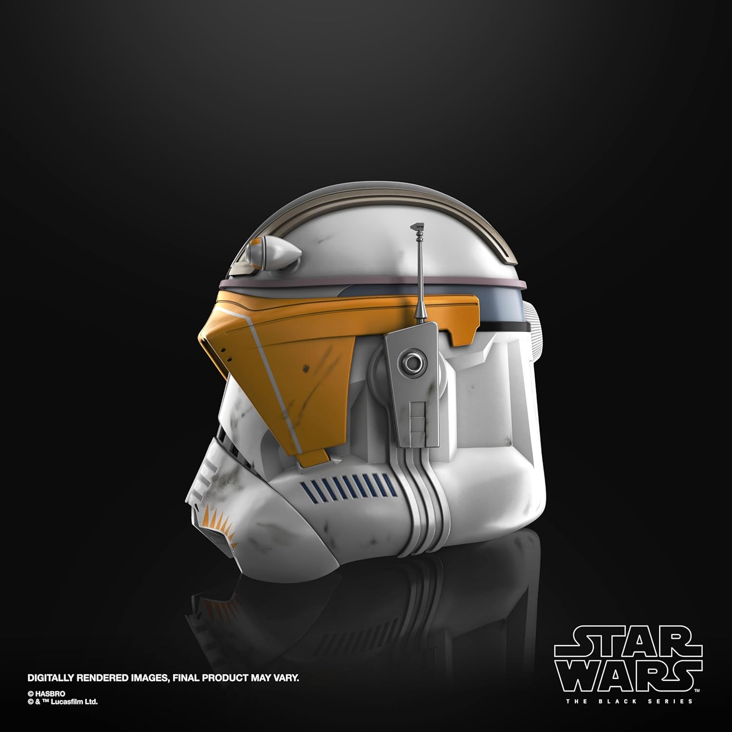 Star Wars The Black Series Clone Commander Cody Premium Electronic Role-play Helmet for Adults