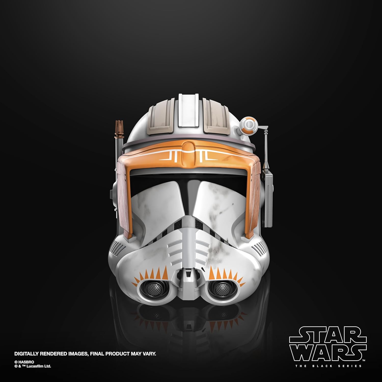 Star Wars The Black Series Clone Commander Cody Premium Electronic Role-play Helmet for Adults