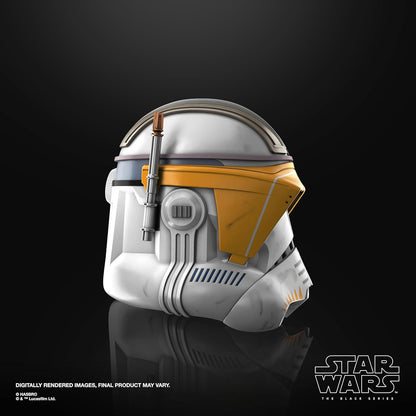 Star Wars The Black Series Clone Commander Cody Premium Electronic Role-play Helmet for Adults