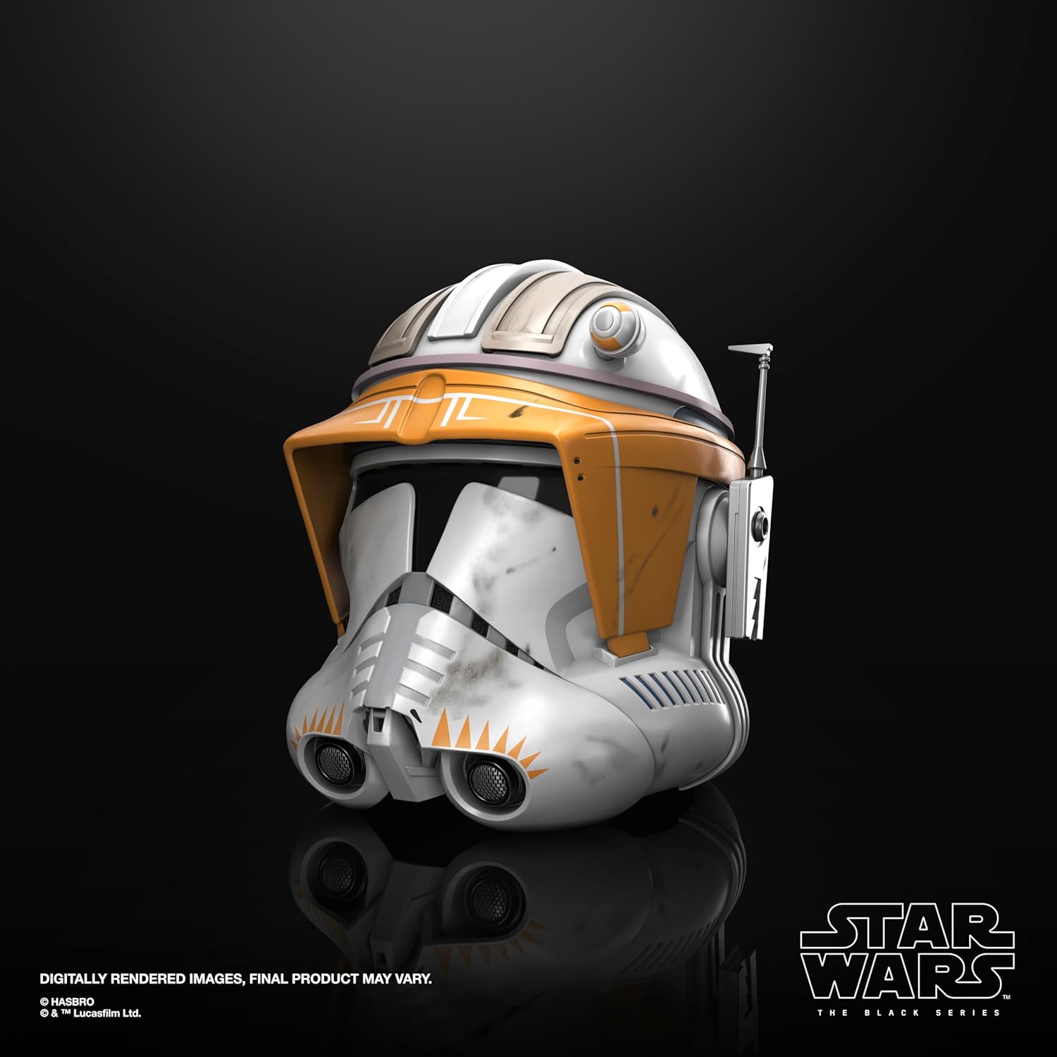 Star Wars The Black Series Clone Commander Cody Premium Electronic Role-play Helmet for Adults