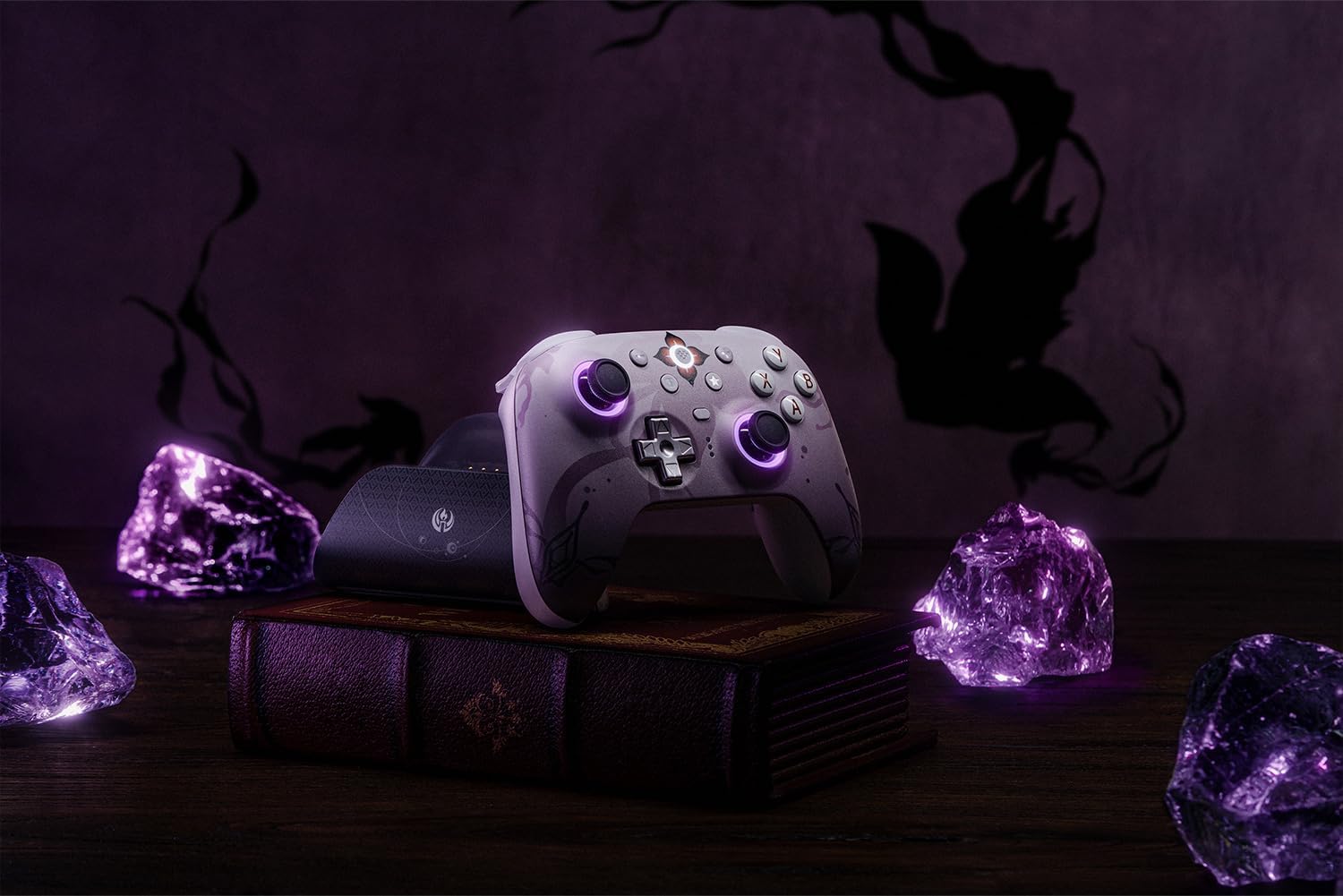 8BitDo Ultimate 2 Wireless Controller for Windows, Apple, Steam & Android, TMR Joysticks, Hall/Tactile Triggers, Motion Control,1000Hz Polling Rate -Evernight(Officially Licensed by Honkai: Star Rail