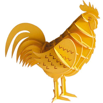 Fridolin Paper Model Hahn Rooster