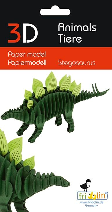 Fridolin Paper Model Stegosaurus