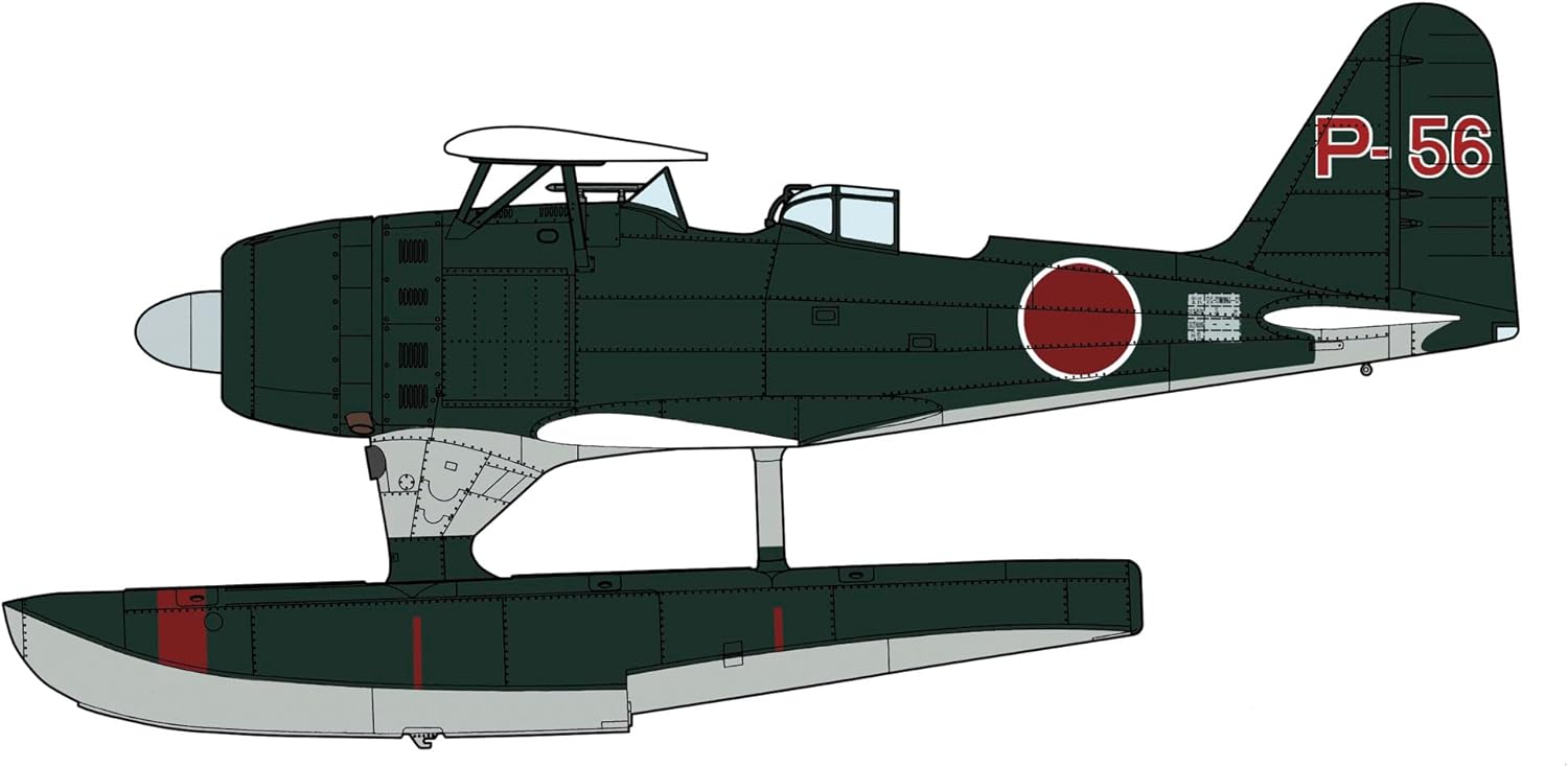 Hasegawa - 1/48 Mitsubishi F1m2 Obs. Seaplane Sanyomaru 07538