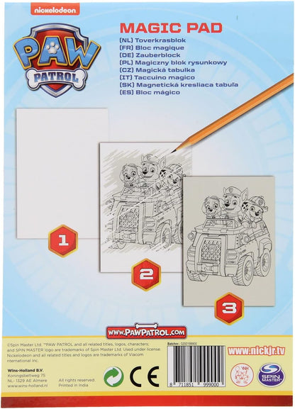 Paw Patrol Mystic Pencil Book-16 Pages schoolmateriaal sets, meerkleurig (46984A