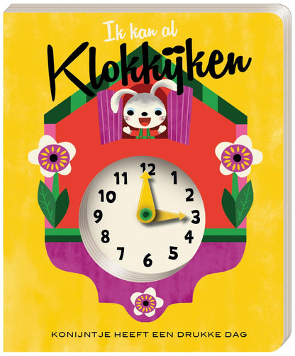 Ik kan al Klokkijken: klok met echte wijzers