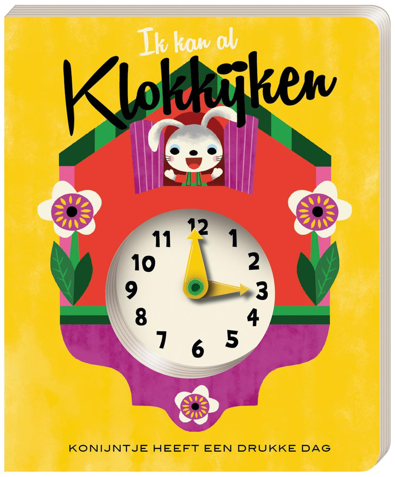 Ik kan al Klokkijken: klok met echte wijzers