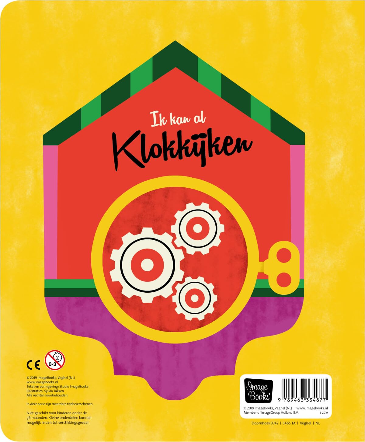 Ik kan al Klokkijken: klok met echte wijzers
