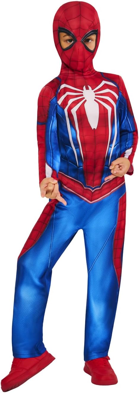 Rubies - Officieel Marvel - Spider-Man Gamerverse kostuum voor kinderen - maat 7-8 jaar