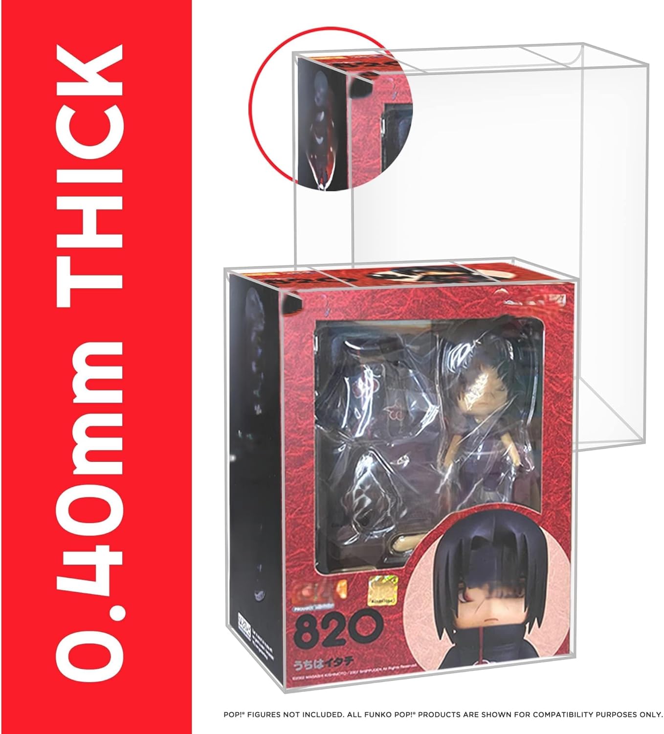 Premium Nendoroid Box Protective Plastic Display Box Case - Ultimate Dust, Dirt, and Moisture Defense, Enhance Display Appeal, Easy to Use, Reusable, Preserve Collectible Value, Perfect for Collectors