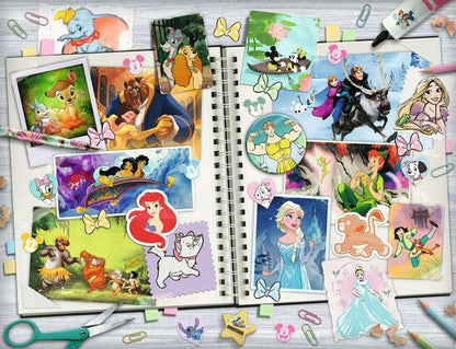 Puzzle per adulti Ravensburger, 12001556, album Disney Scrapbook, 2000 pezzi, per adulti e bambini dai 14 anni in su