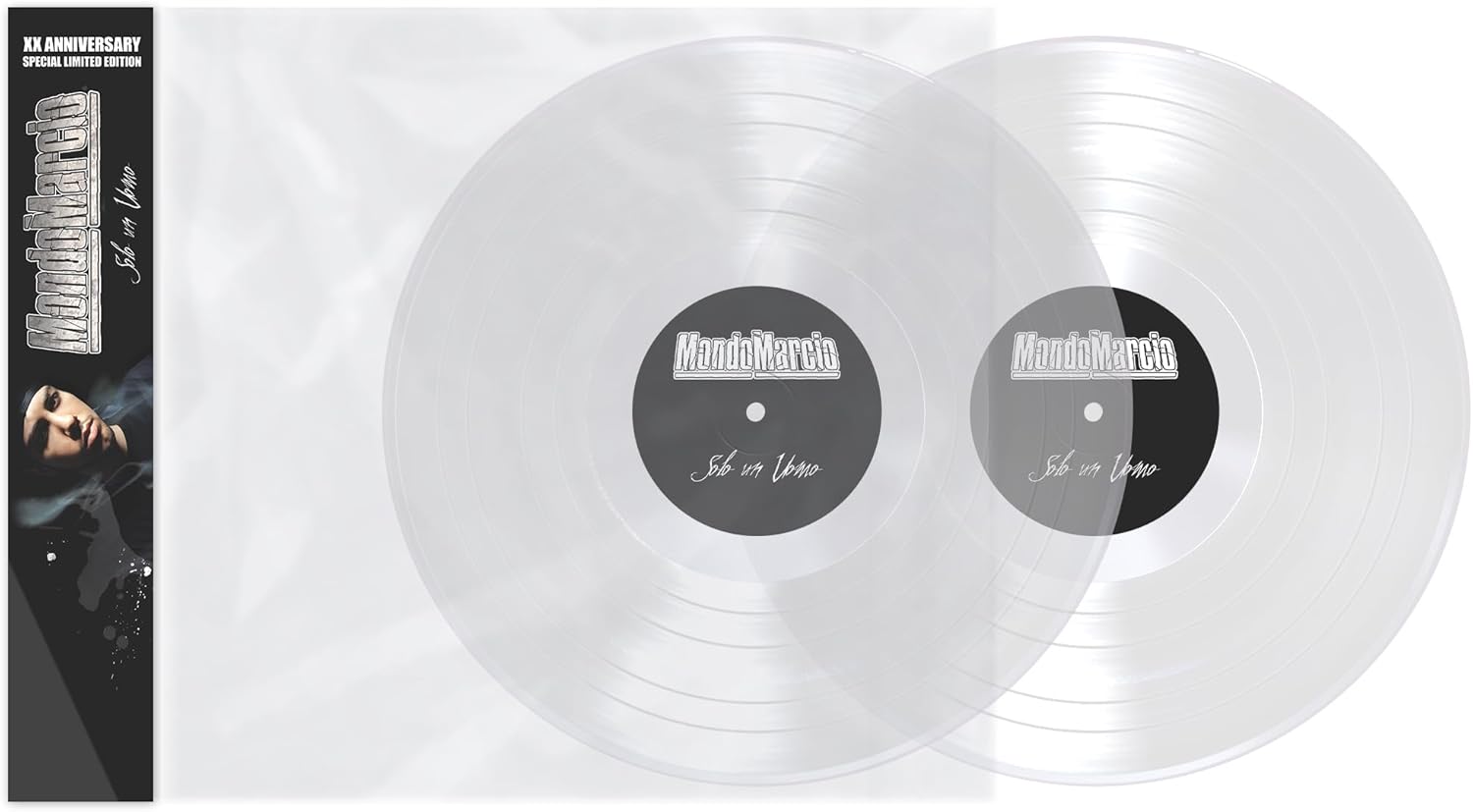 SOLO UN UOMO XX ANNIVERSARY (2 LP Colorato Crystal