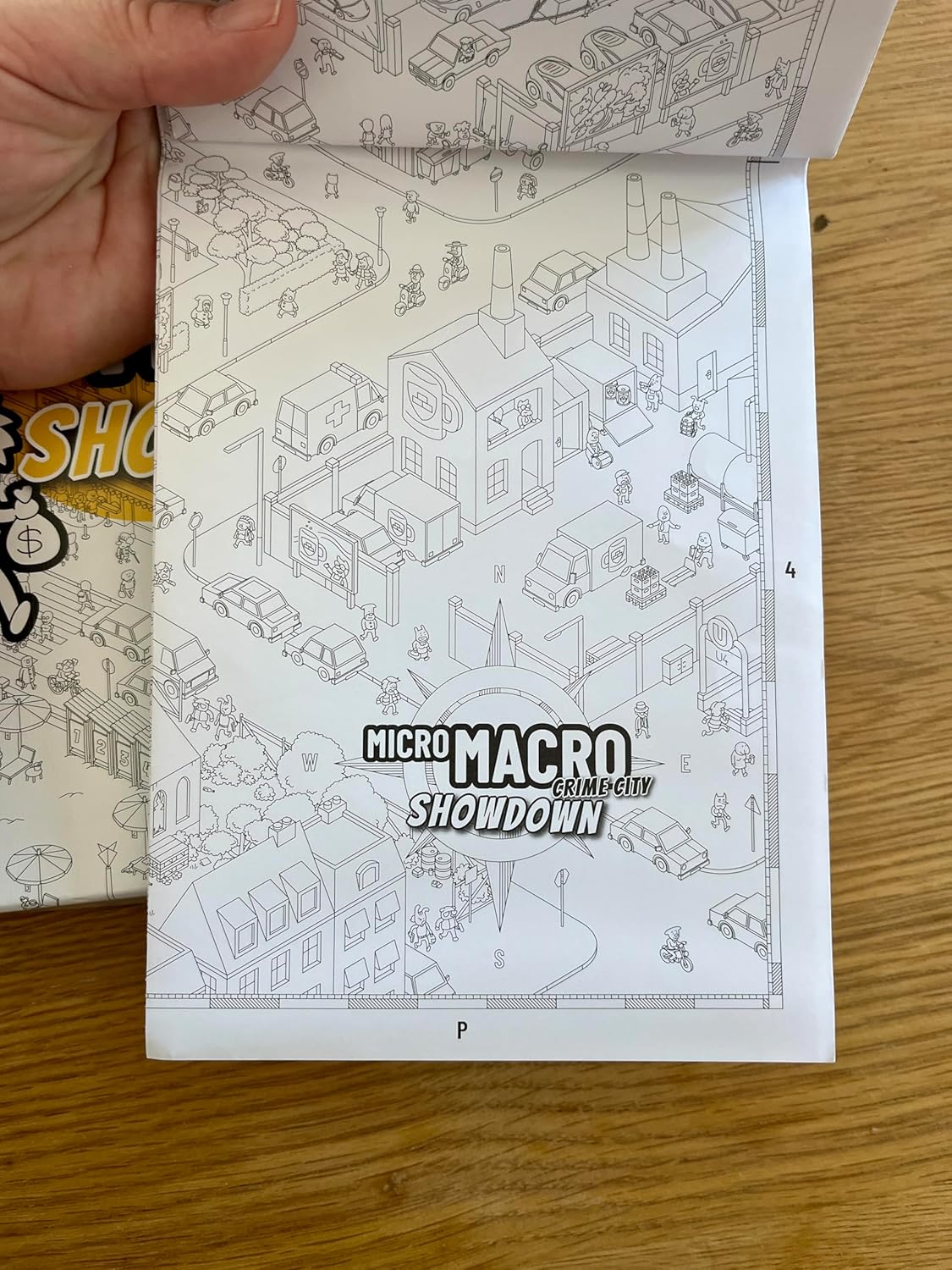 MicroMacro: Crime City – Showdown | Murder Mystery and Detective Game | 16 Search and Find Detective Cases | Cooperative Board Games for Teens and Adults | Ages 12+ | 1-4 Players | 15-45 min