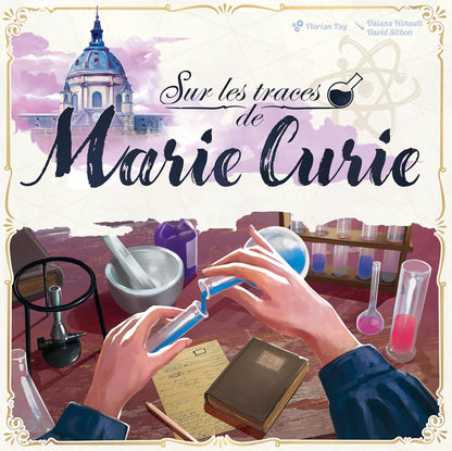 Sorry We Are French - In the footsteps of Marie Curie - Strategy Game - 2-4 players - Age 10+