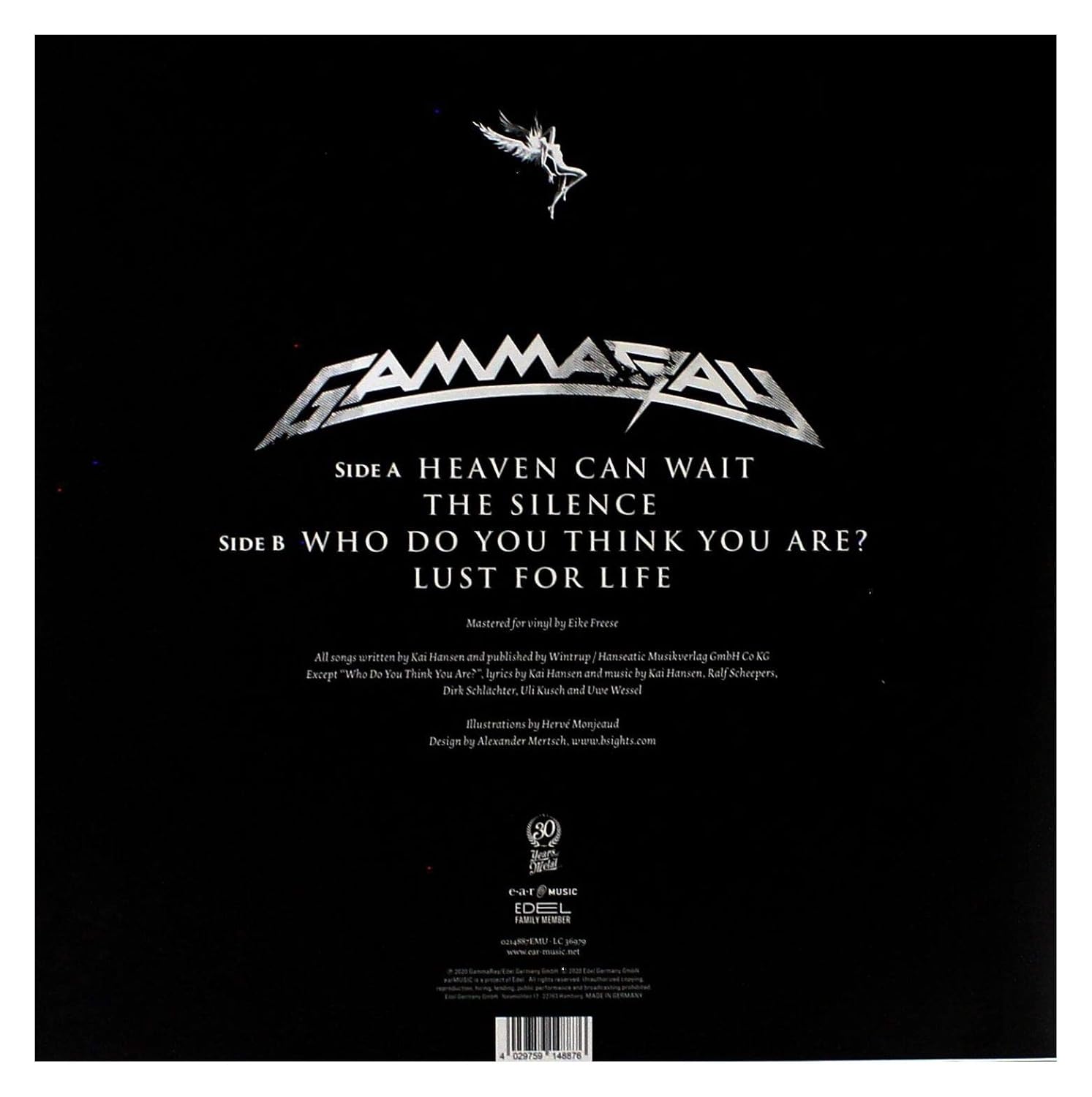 Gamma Ray: Heaven Can Wait Who Do You Think You Are (White) (RSD)