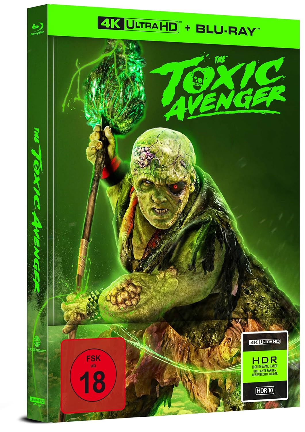 The Toxic Avenger - Limitiertes Mediabook (4K Ultra HD + Blu-ray)