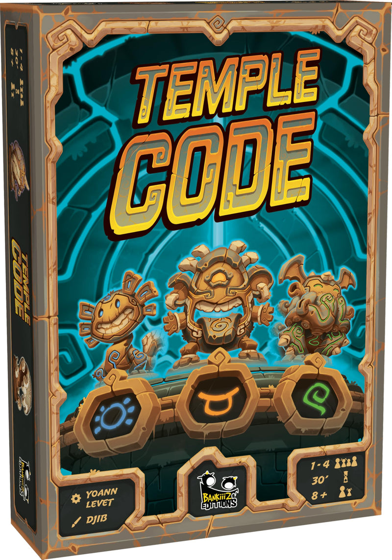 Temple Code Deduction Board Game