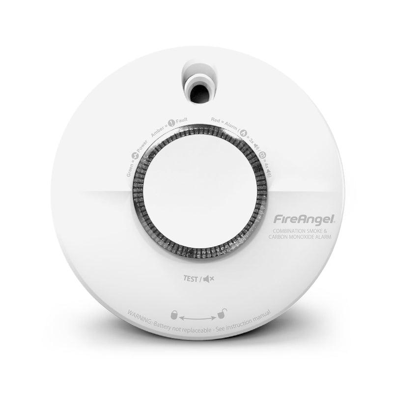 Fireangel Scb10-Int – Rook- En Koolmonoxidemelder – Inclusief 10 Jaar Batterij – 134 Mm X 39.4 Mm