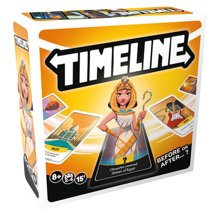Asmodee | Timeline | Family Trivia Card Game | Ages 8+ | 2-6 Players | 15 Minutes Playing Time