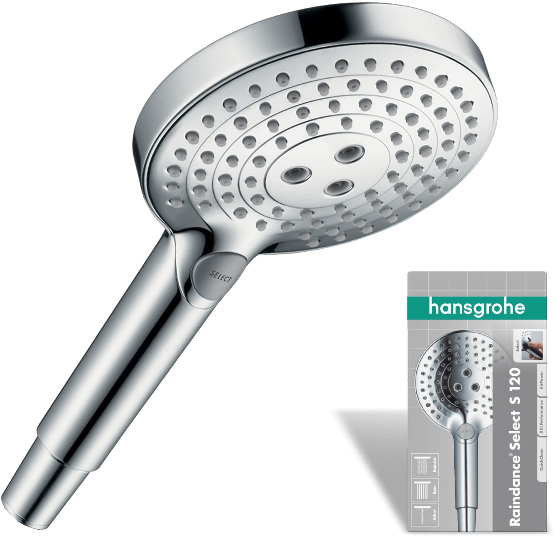 Hansgrohe Raindance Select S Handdouche 120 3Jet Chroom
