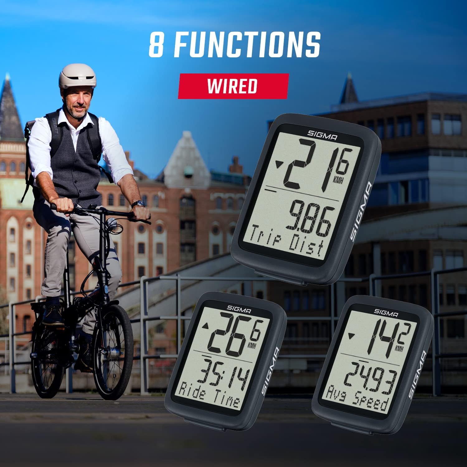 Sigma | Fietscomputer | Bc8.0 Wr Zw |